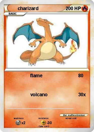 Pokemon charizard