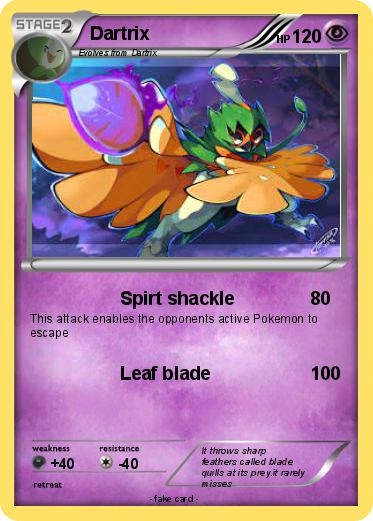 Pokemon Dartrix