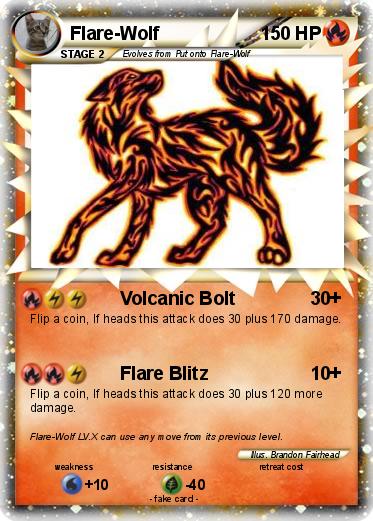 Pokemon Flare-Wolf