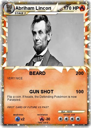 Pokemon Abriham Lincon