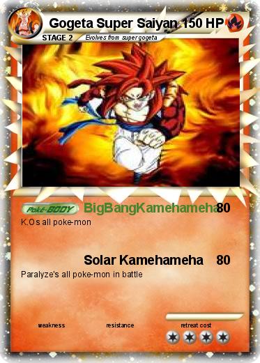 Pokemon Gogeta Super Saiyan