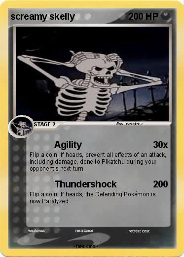 Pokemon screamy skelly