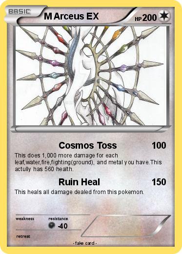 Pokemon M Arceus EX