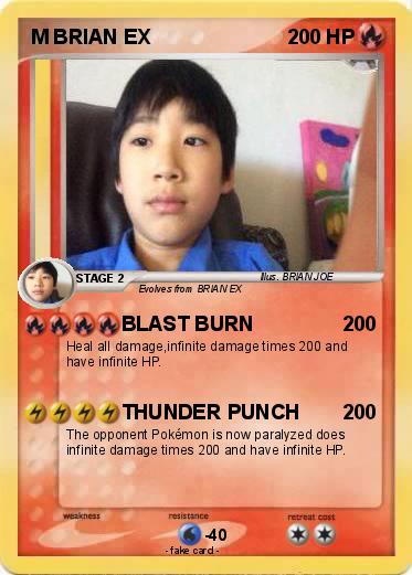 Pokemon M BRIAN EX