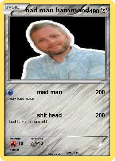 Pokemon bad man hammond