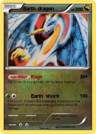 Pokemon Earth  dragon