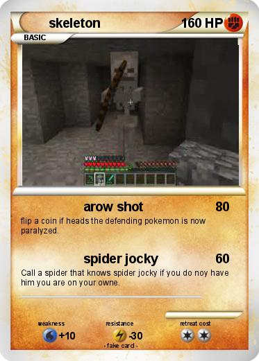 Pokemon skeleton