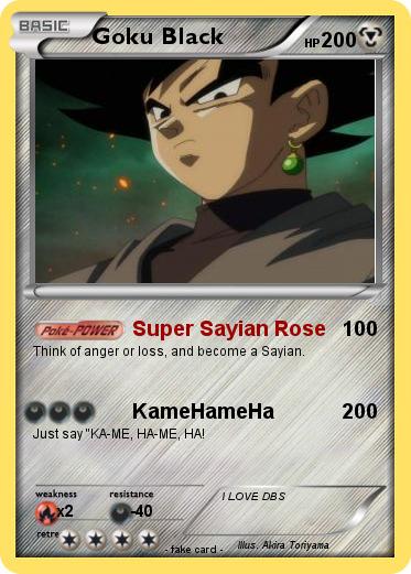 Pokemon Goku Black