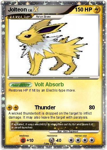 Pokemon Jolteon