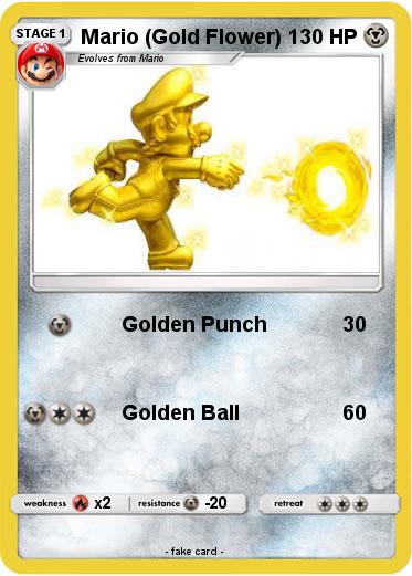 Pokemon Mario (Gold Flower)