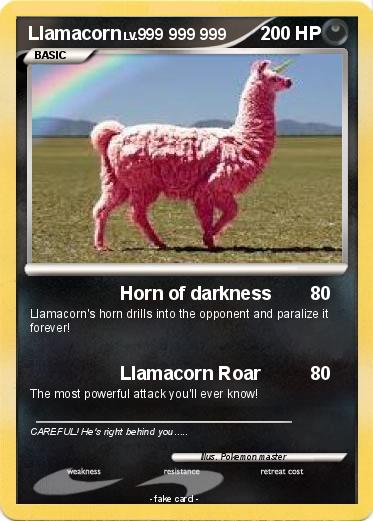 Pokemon Llamacorn