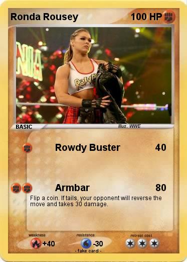 Pokemon Ronda Rousey