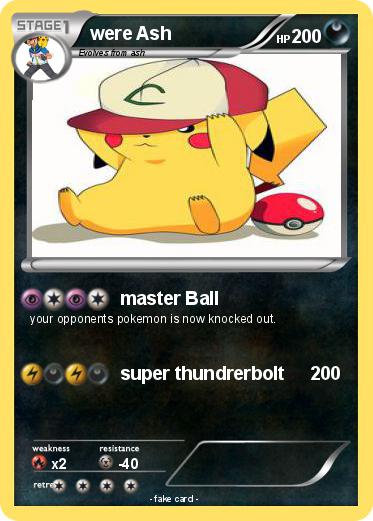 Pokemon were Ash