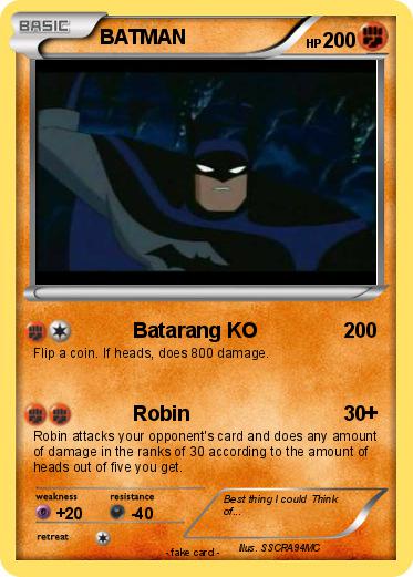 Pokemon BATMAN