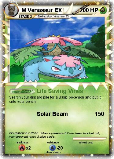 Pokemon M Venasaur EX
