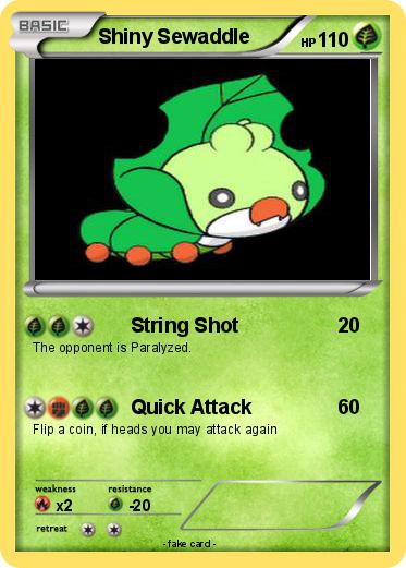 Pokemon Shiny Sewaddle