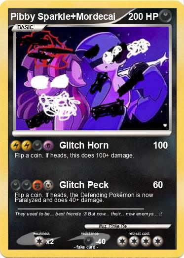 Pokemon Pibby Sparkle+Mordecai