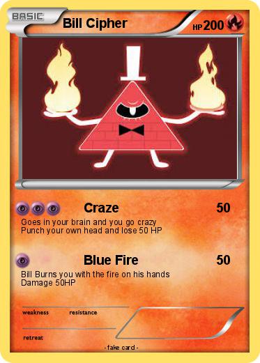 Pokemon Bill Cipher