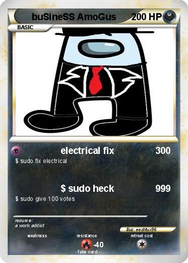 Pokemon buSineSS AmoGus