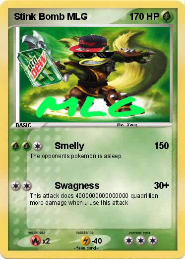 Pokemon Stink Bomb MLG