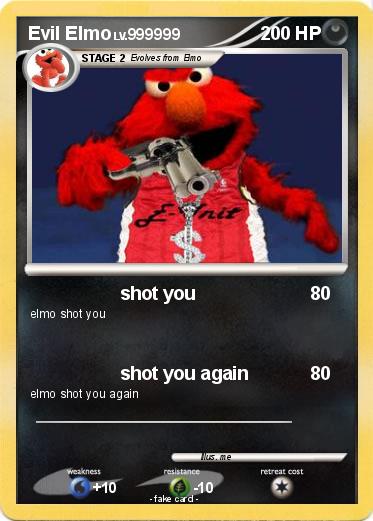 Pokemon Evil Elmo