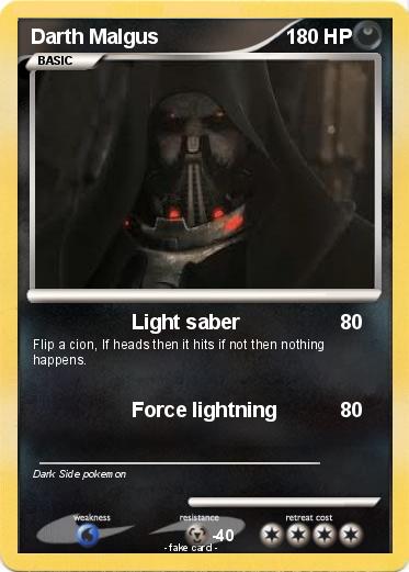 Pokemon Darth Malgus