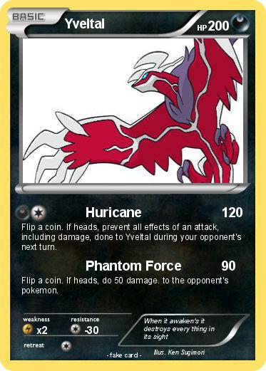 Pokemon Yveltal