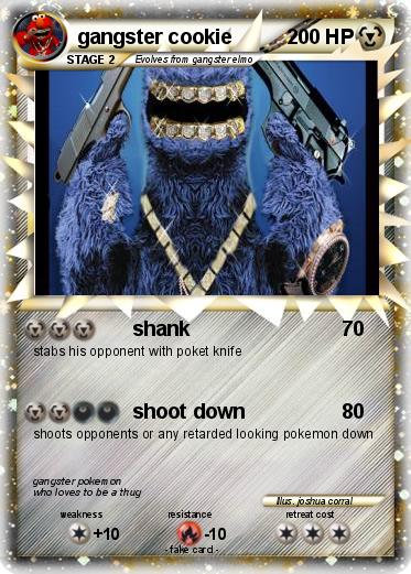 Pokemon gangster cookie