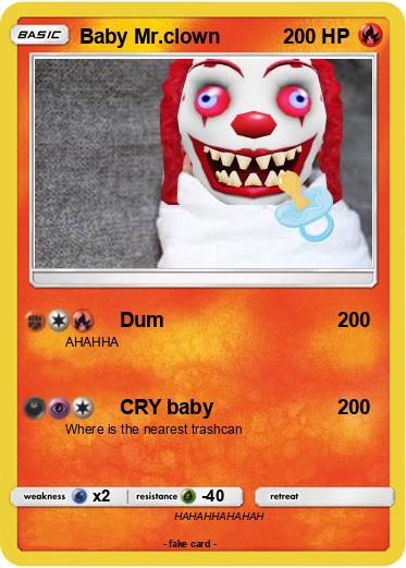 Pokemon Baby Mr.clown