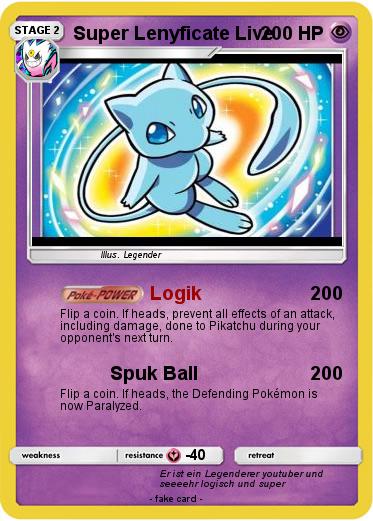Pokemon Super Lenyficate Live