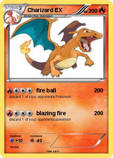 Pokemon Charizard EX