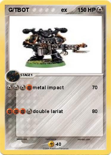 Pokemon G/TBOT                     ex