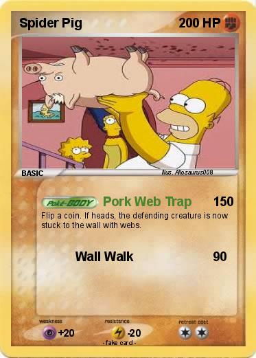 Pokemon Spider Pig