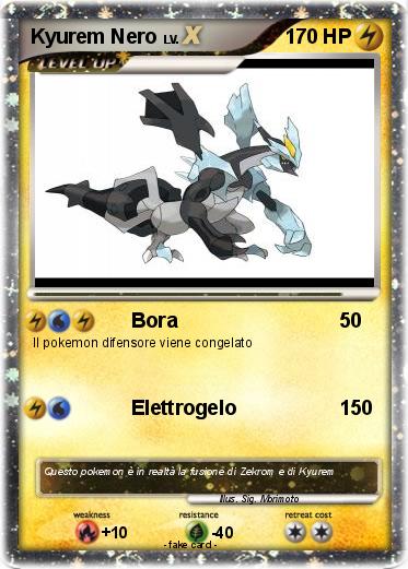 Pokemon Kyurem Nero