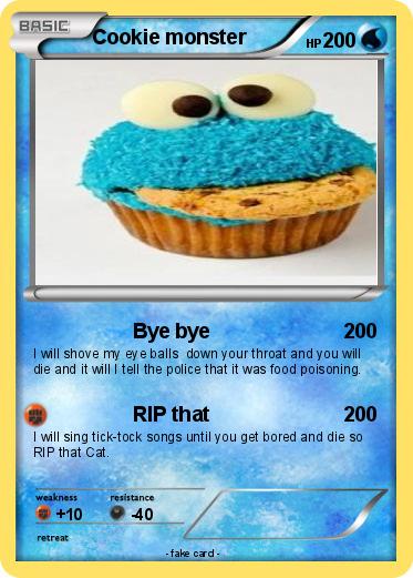 Pokemon Cookie monster