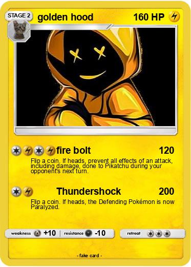 Pokemon golden hood