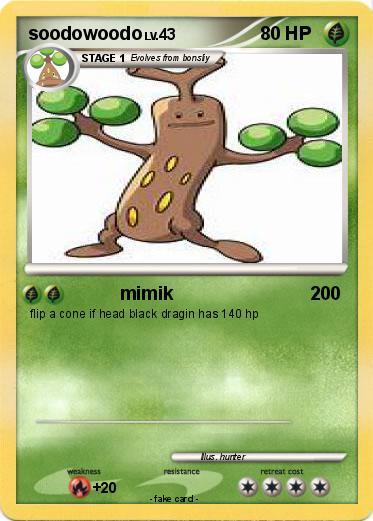 Pokemon soodowoodo