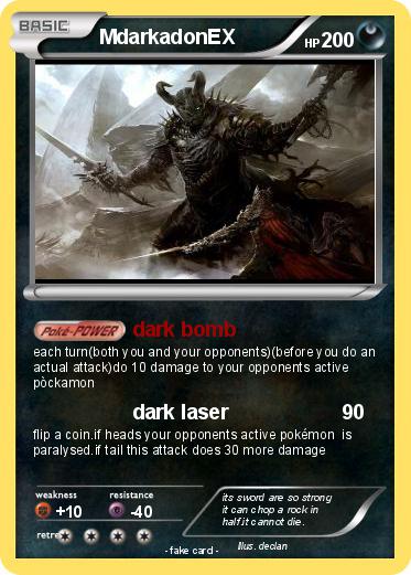 Pokemon MdarkadonEX