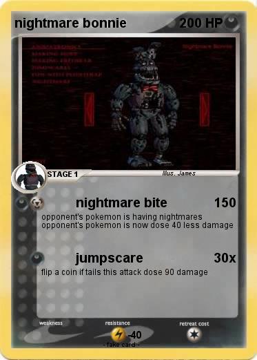Pokemon nightmare bonnie