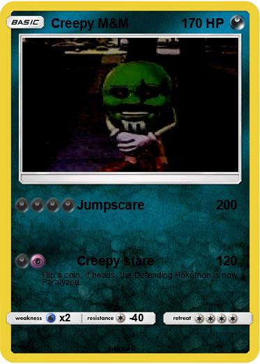 Pokemon Creepy M&M
