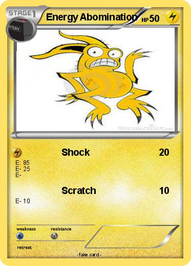 Pokemon Energy Abomination