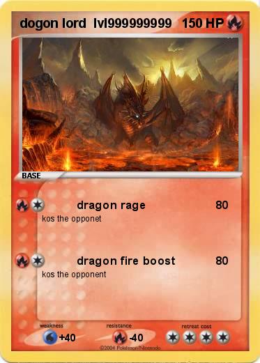Pokemon dogon lord  lvl999999999