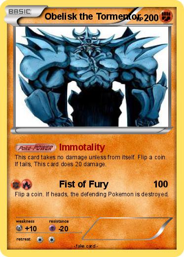 Pokemon Obelisk the Tormentor