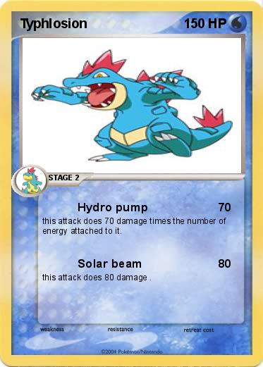 Pokemon Typhlosion