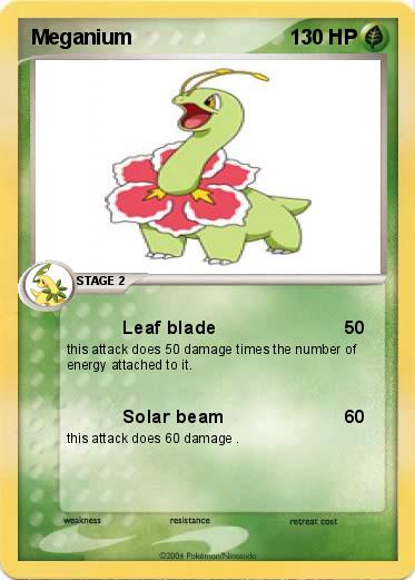 Pokemon Meganium