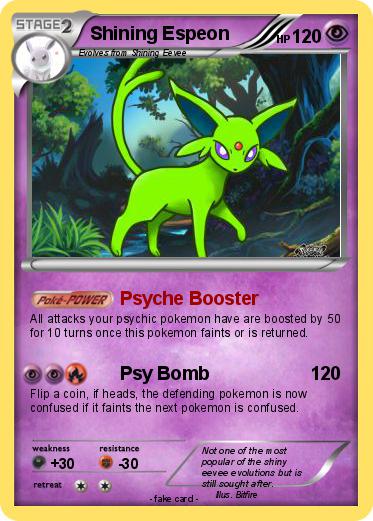Pokemon Shining Espeon