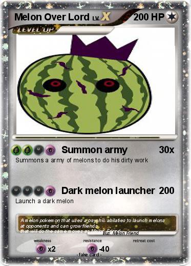 Pokemon Melon Over Lord