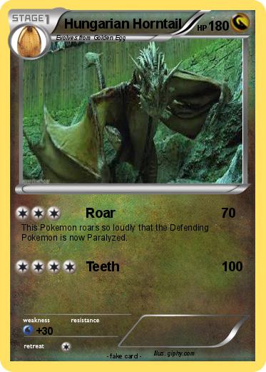 Pokemon Hungarian Horntail