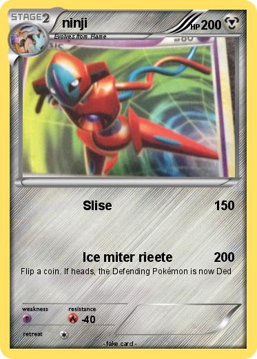 Pokemon ninji