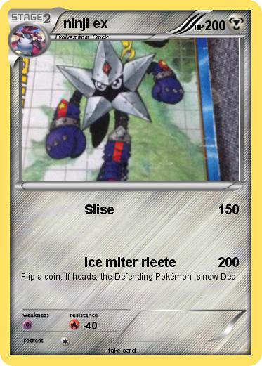 Pokemon ninji ex